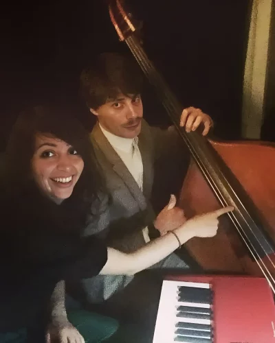 #live #music #froufrou #paris #trio #concert #bebop #lifestyle #like #jazz #band #piano #arnaudquercy #voice #doublebass #drums