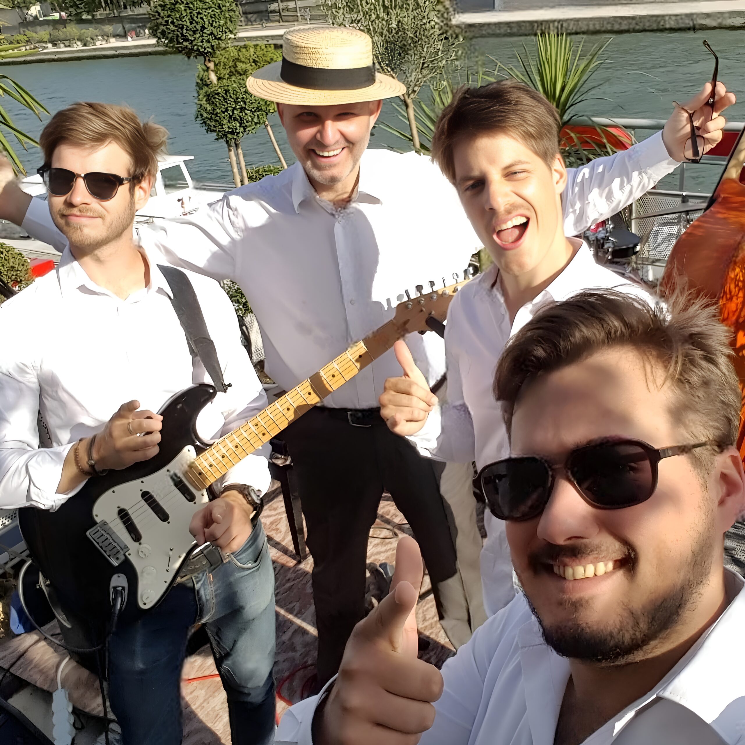 Quartet at Mr Mouche